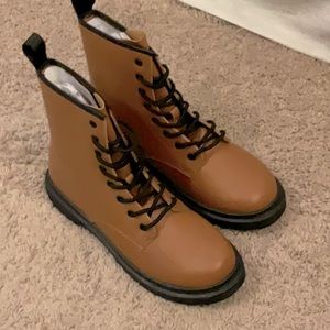 Never been worn combat boots